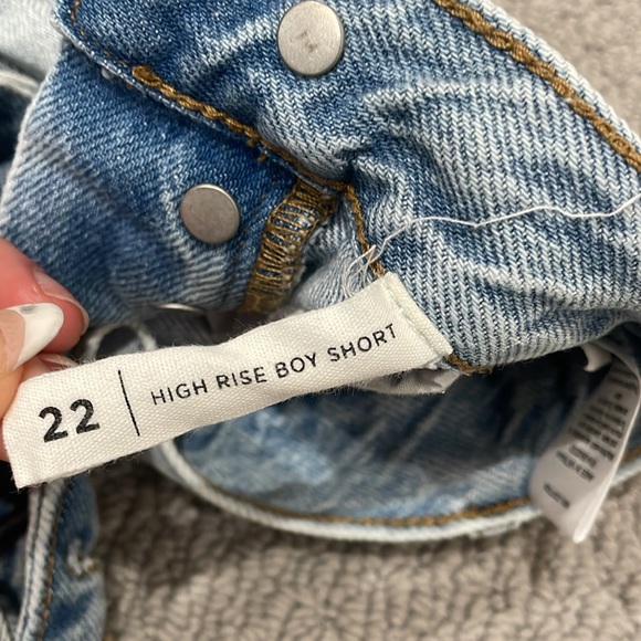 pacsun ripped light shorts - Picture 2 of 3